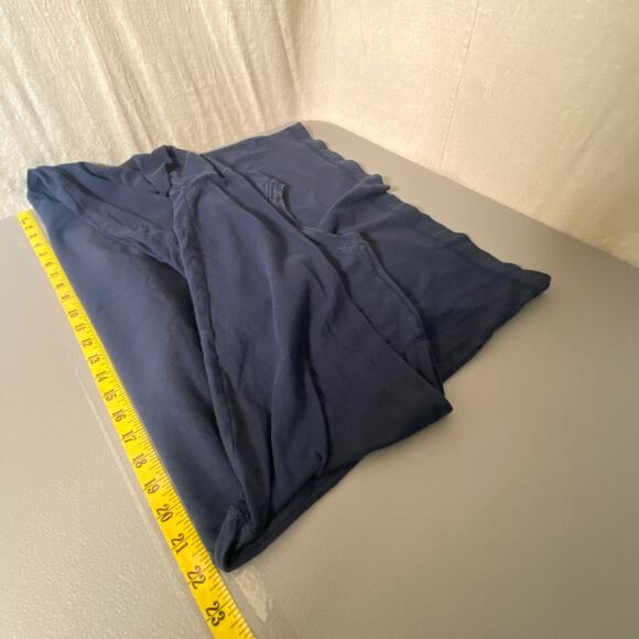 Y2K Old Navy Mens Long Sleeve T Shirt Size XL Navy Blue Crew Neck Preppy - Picture 7 of 9